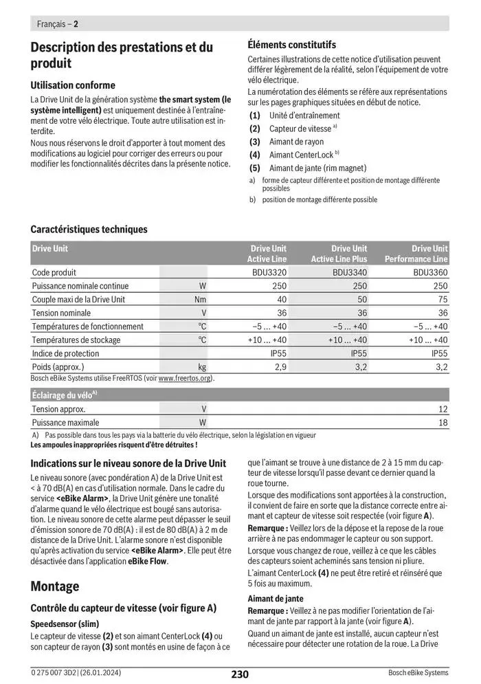 Electric Bike Manual van 12 februari tot 12 augustus 2025 - folder pagina 230