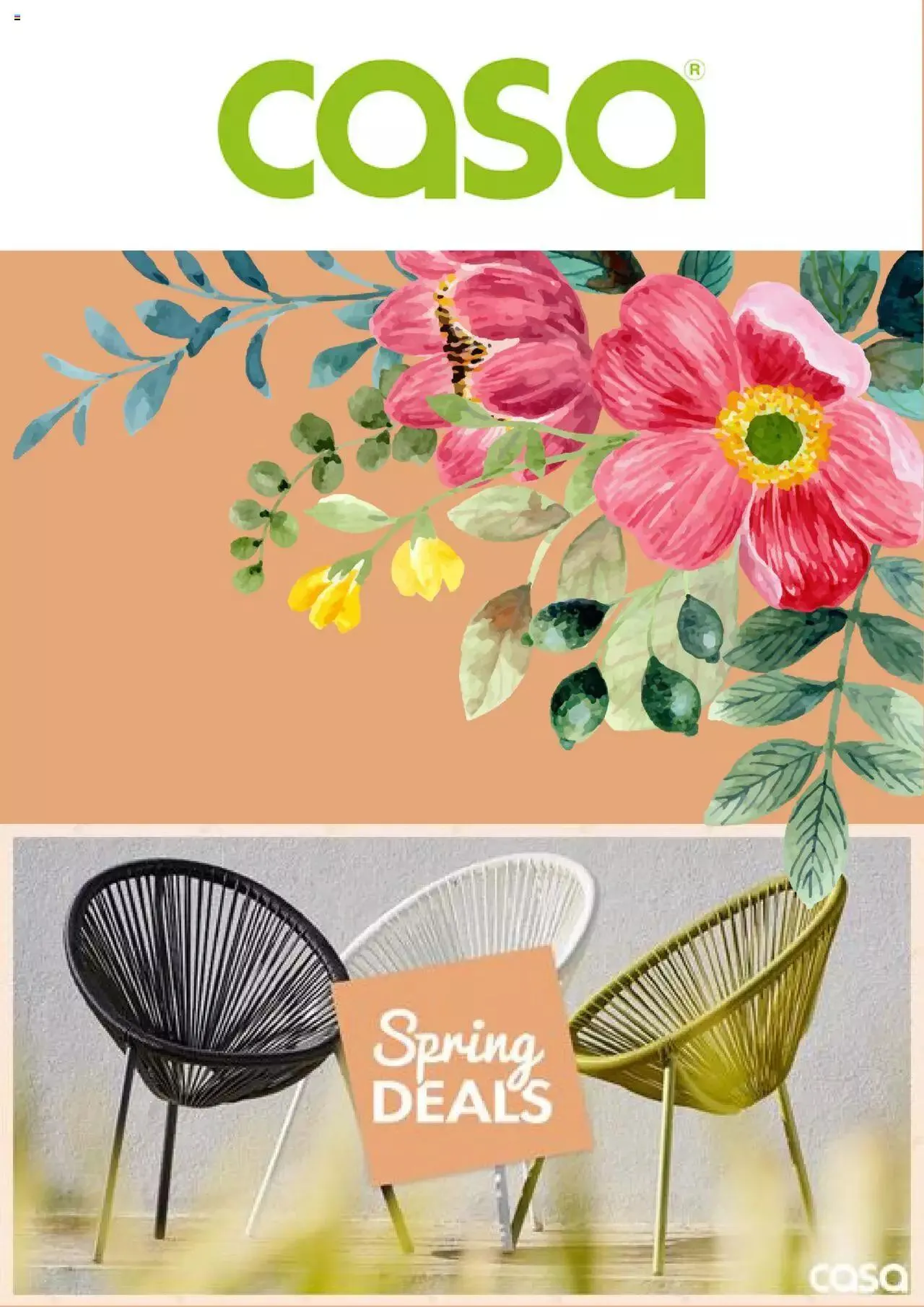 Casa folder / publicité van 6 februari tot 31 december 2023 - folder pagina 1