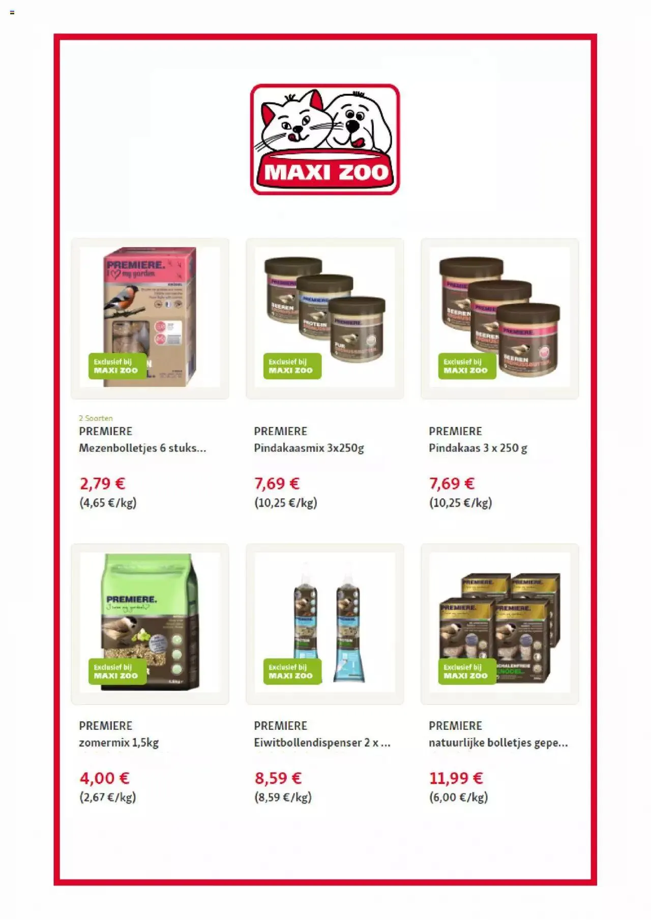 Maxi Zoo - Folder / Dépliant van 4 januari tot 31 december 2023 - folder pagina 4