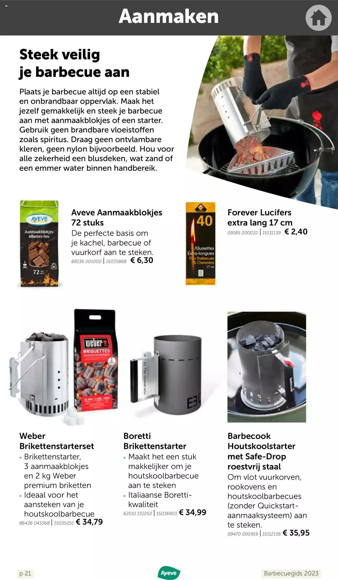 Aveve folder - Barbecuegids van 25 april tot 31 december 2023 - folder pagina 21