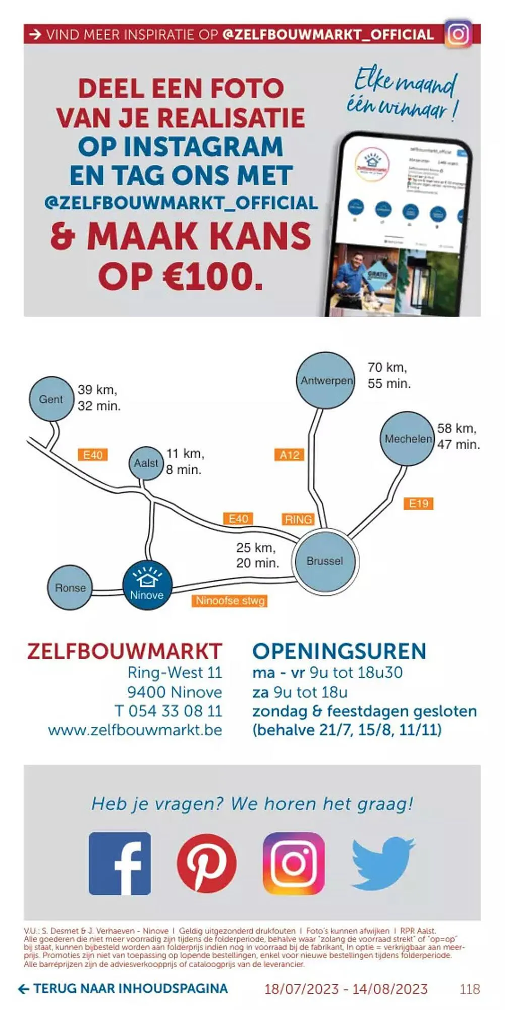 Zelfbouwmarkt Folder van 24 juli tot 24 juli 2023 - folder pagina 117