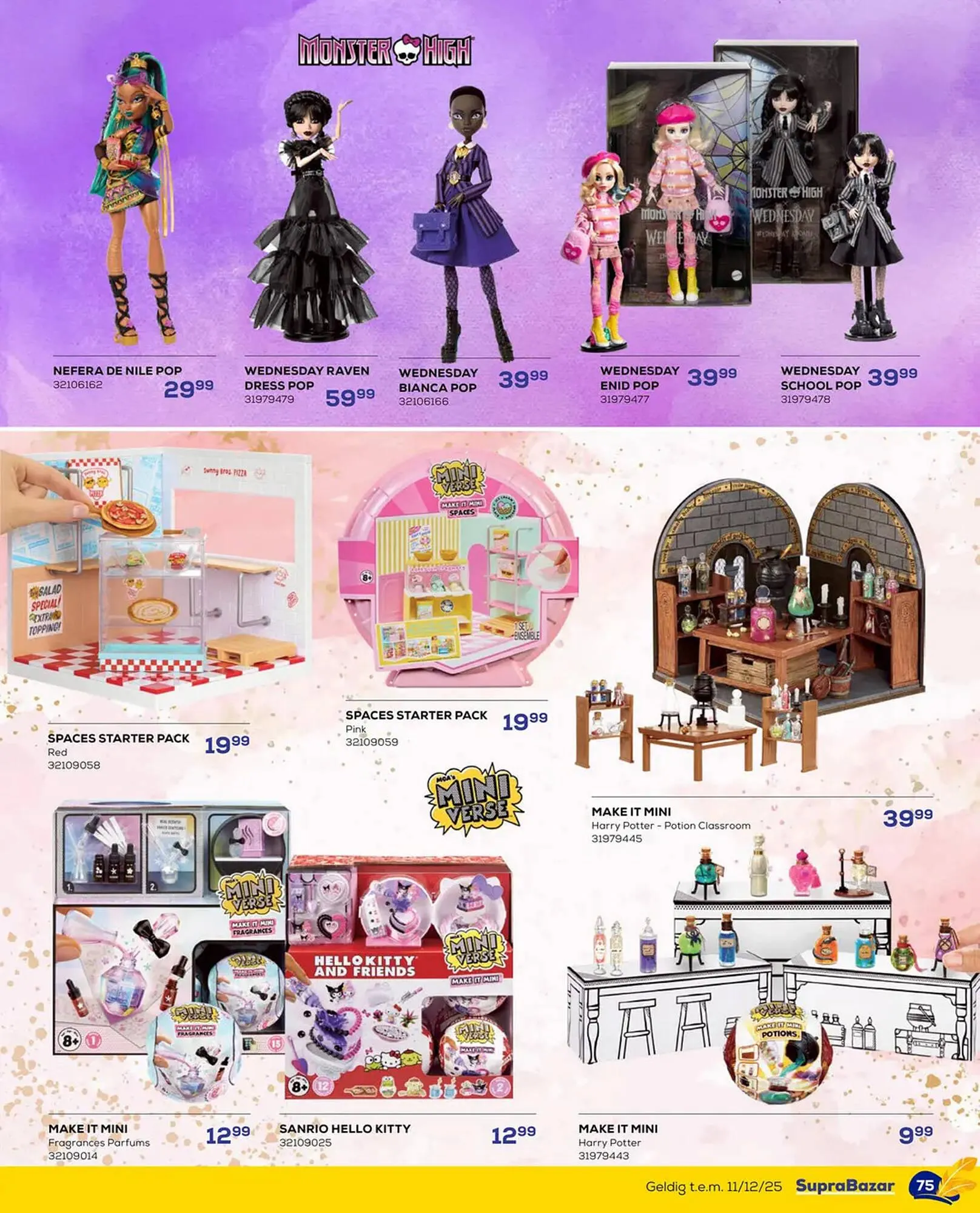 Supra Bazar folder van 24 oktober tot 11 december 2025 - folder pagina 75