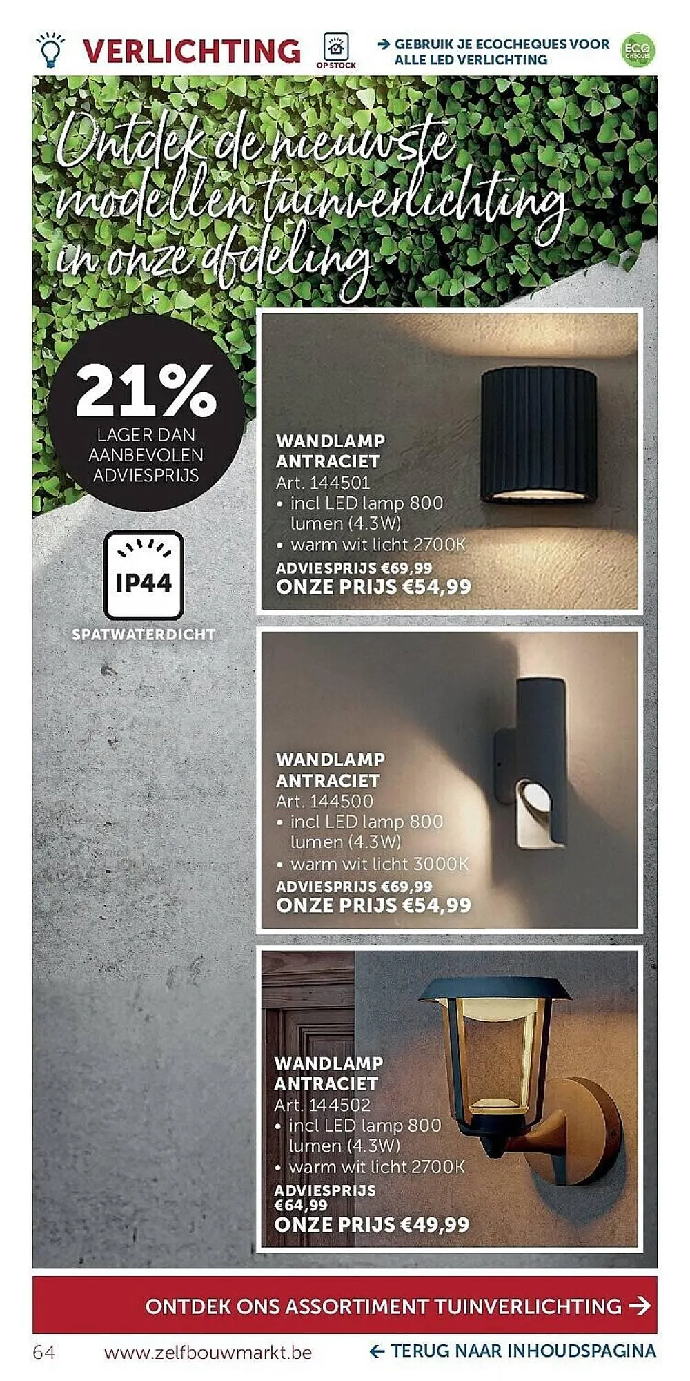 Zelfbouwmarkt folder van 24 maart tot 20 april 2026 - folder pagina 64