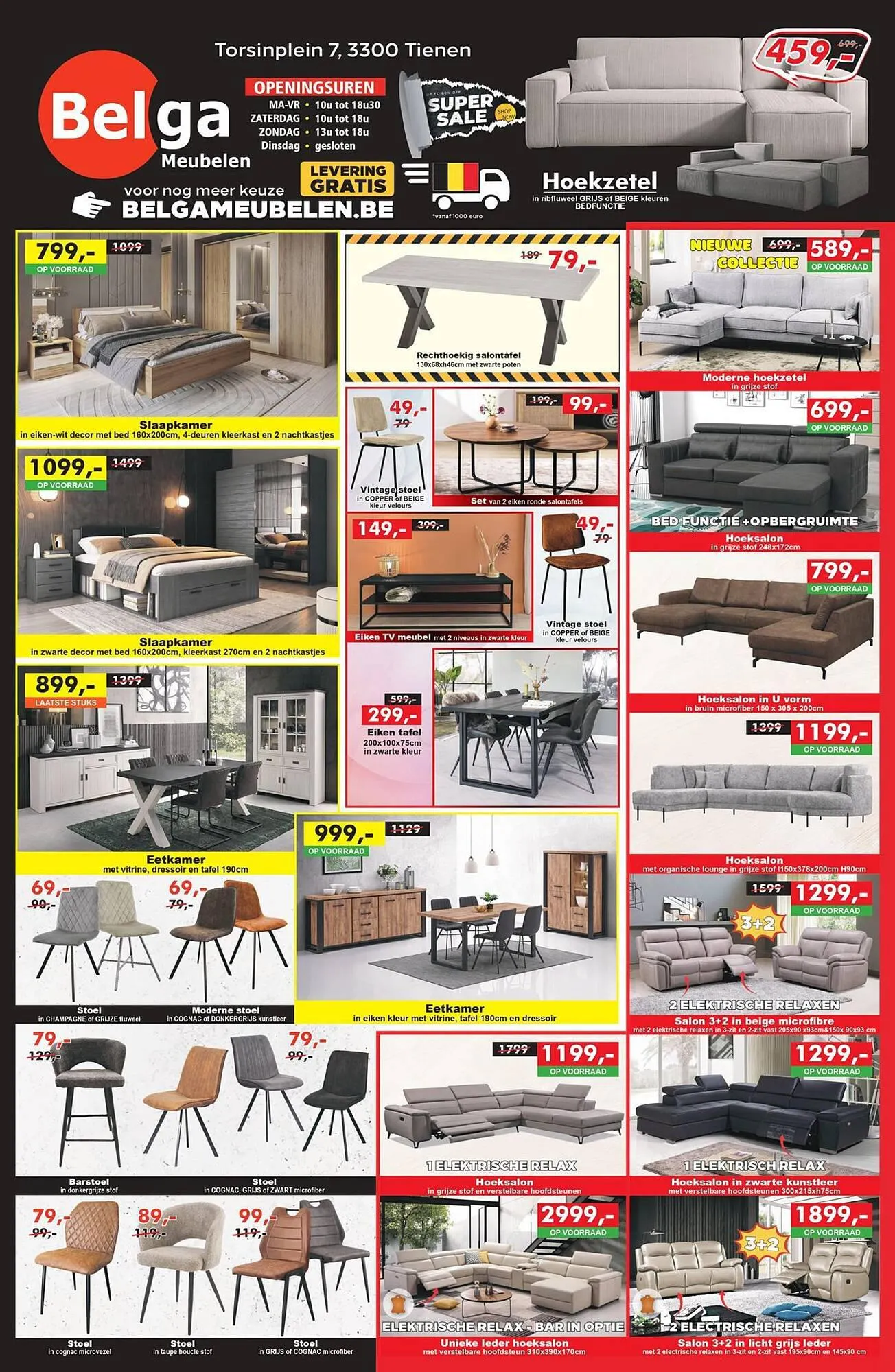 Belga Meubelen folder van 29 maart tot 30 april 2024 - folder pagina 