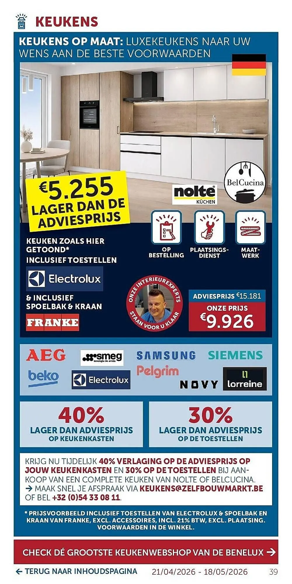 Zelfbouwmarkt folder van 21 april tot 18 mei 2026 - folder pagina 39