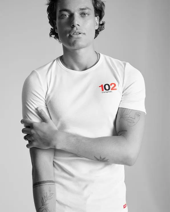 T-shirt 102 L'original. - heren