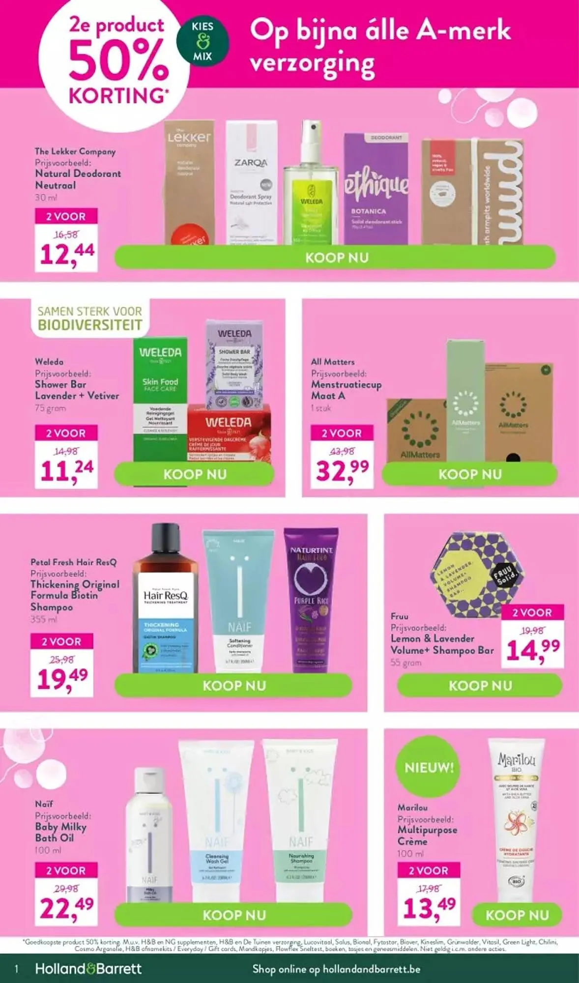 Holland & Barrett Folder van 24 augustus tot 30 september 2023 - folder pagina 2