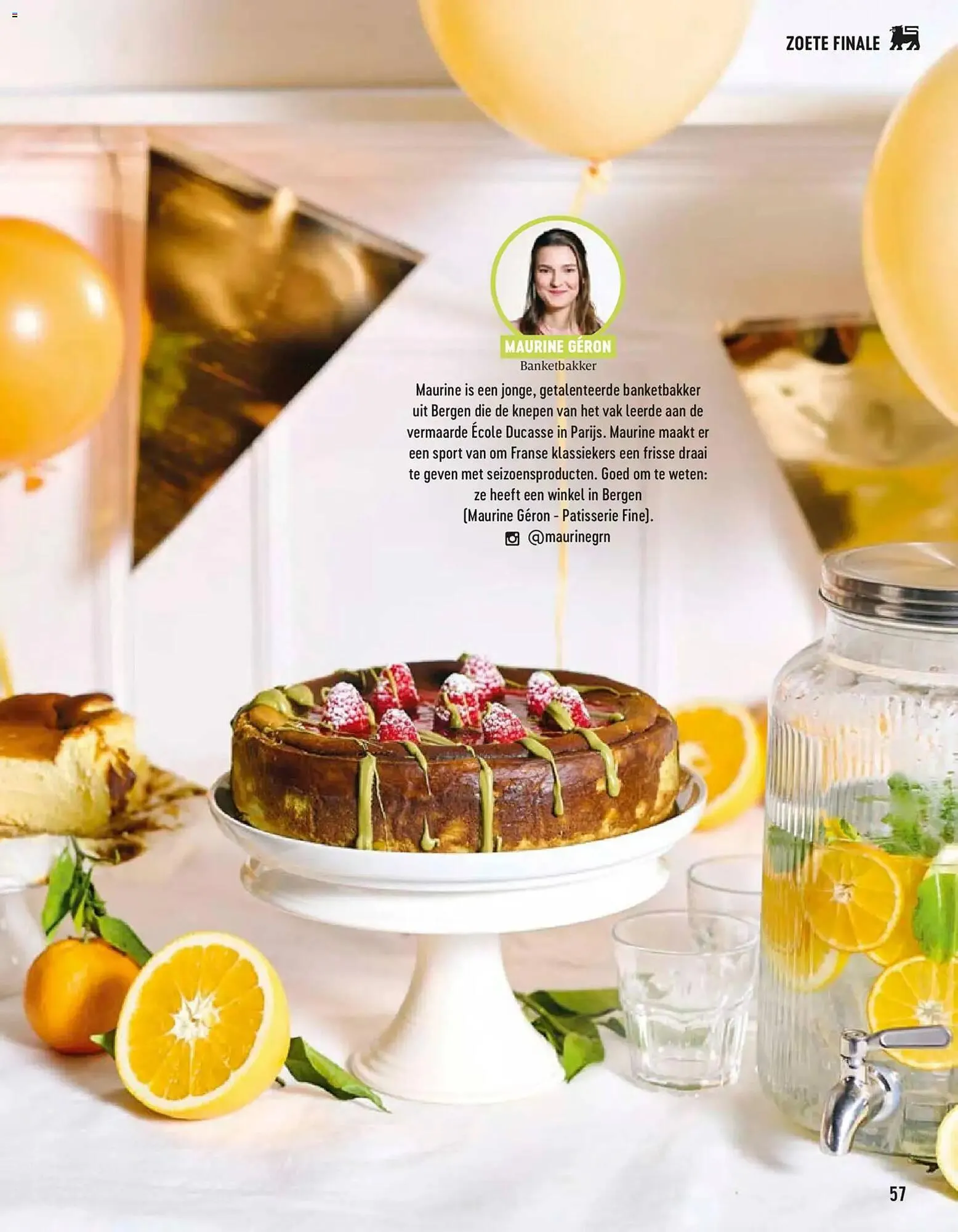 Delhaize magazine van 2 april tot 31 mei 2026 - folder pagina 57