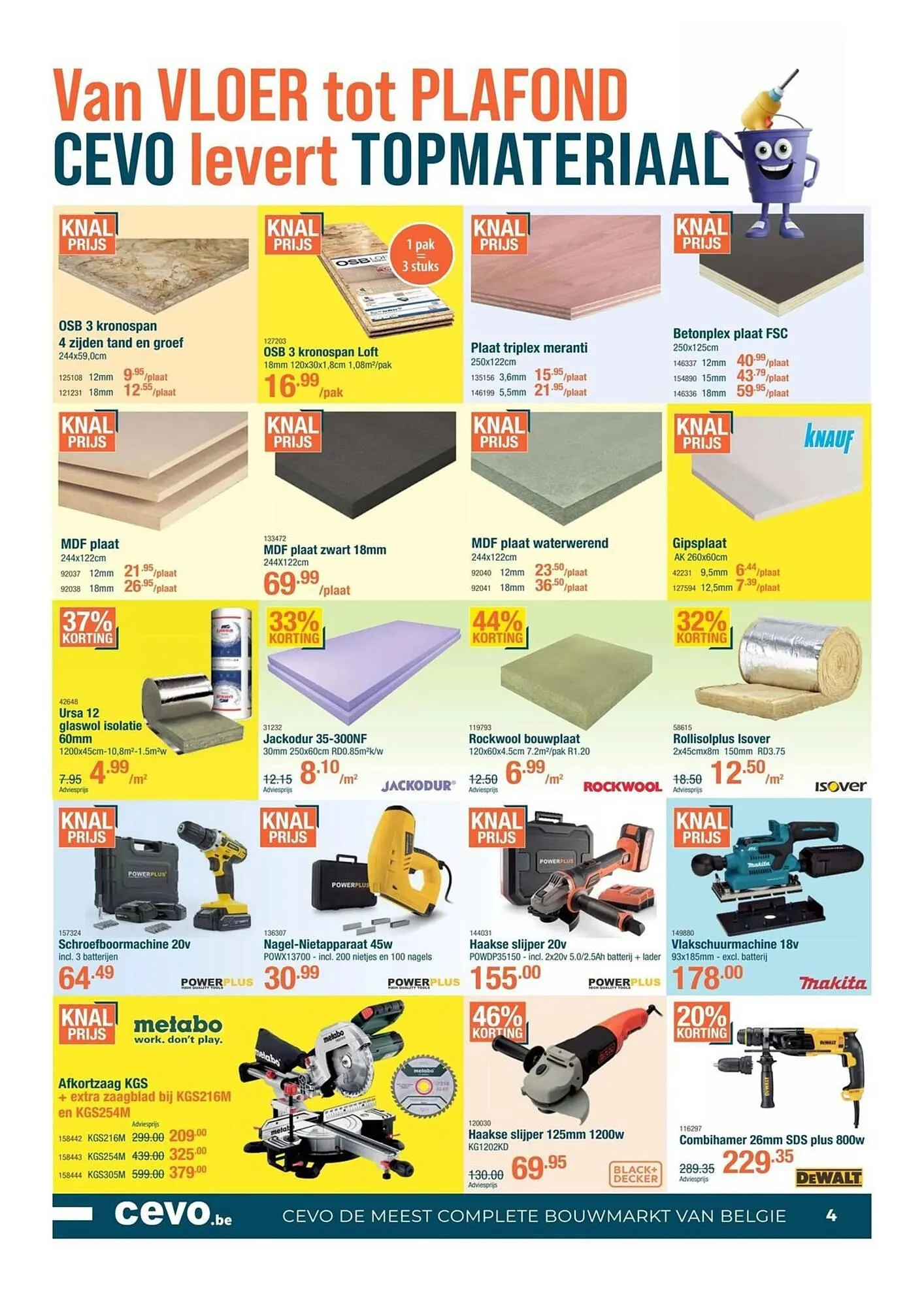 Cevo folder van 9 oktober tot 29 oktober 2025 - folder pagina 4