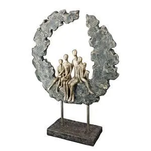 Sculptuur Familie
