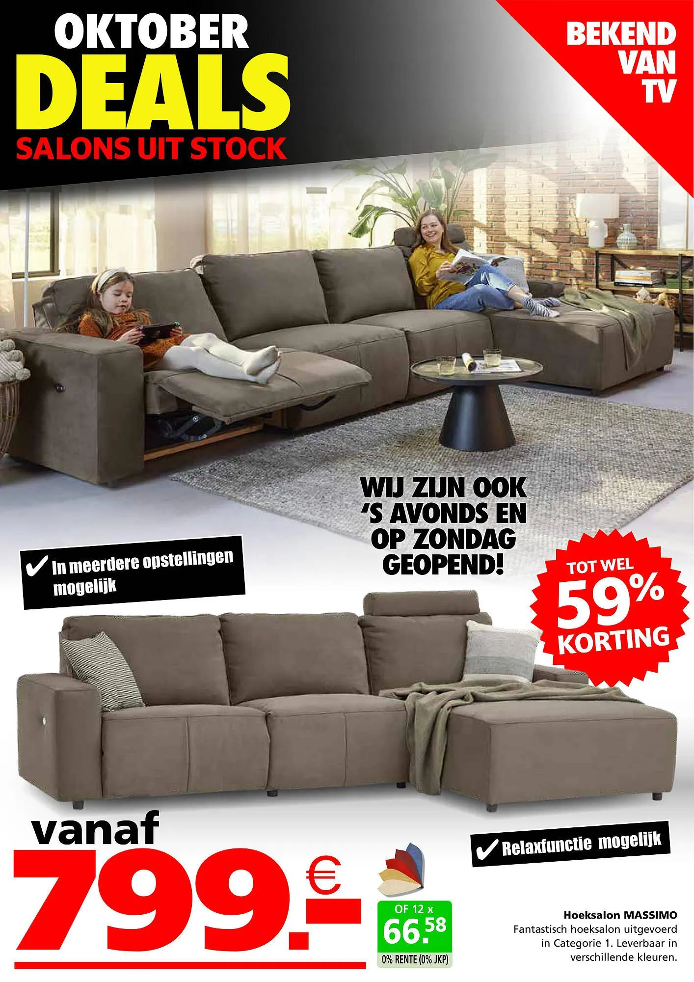 Seats And Sofas Folder van 2 oktober tot 2 oktober 2023 - folder pagina 21