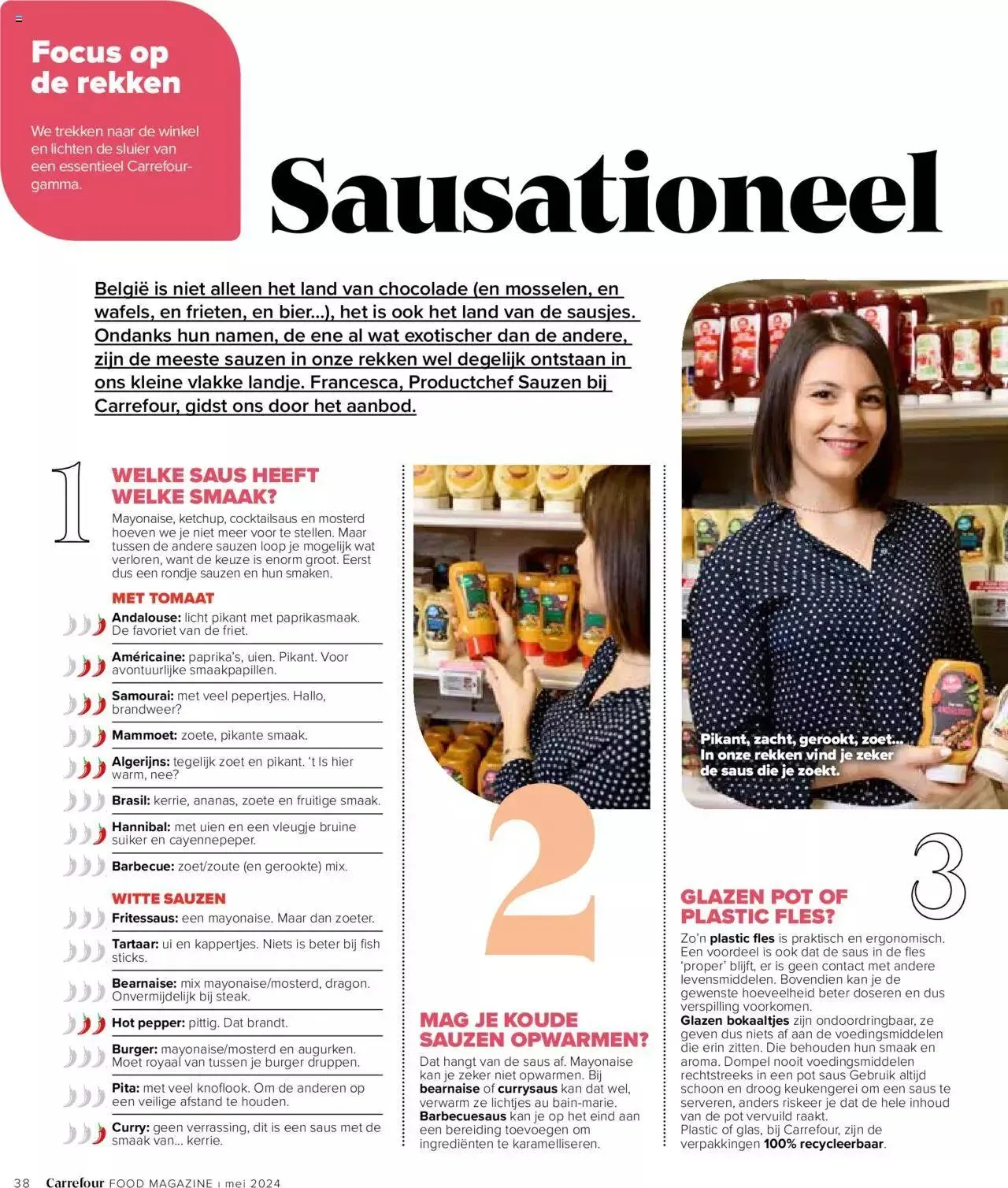Carrefour Food Mag Lekkers voor mei van 31 mei tot 31 december 2024 - folder pagina 38