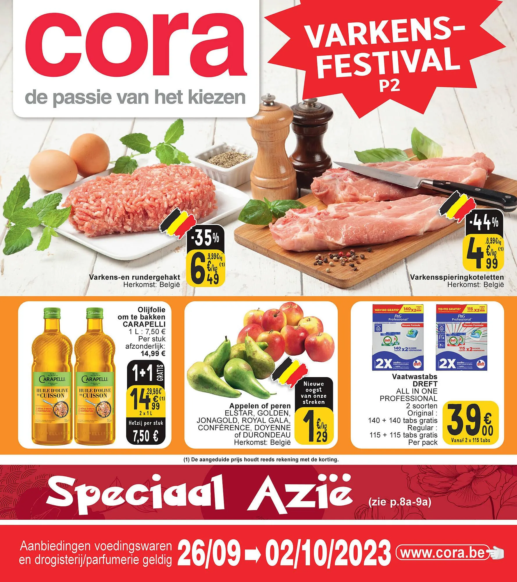 Cora Folder van 26 september tot 2 oktober 2023 - folder pagina 1