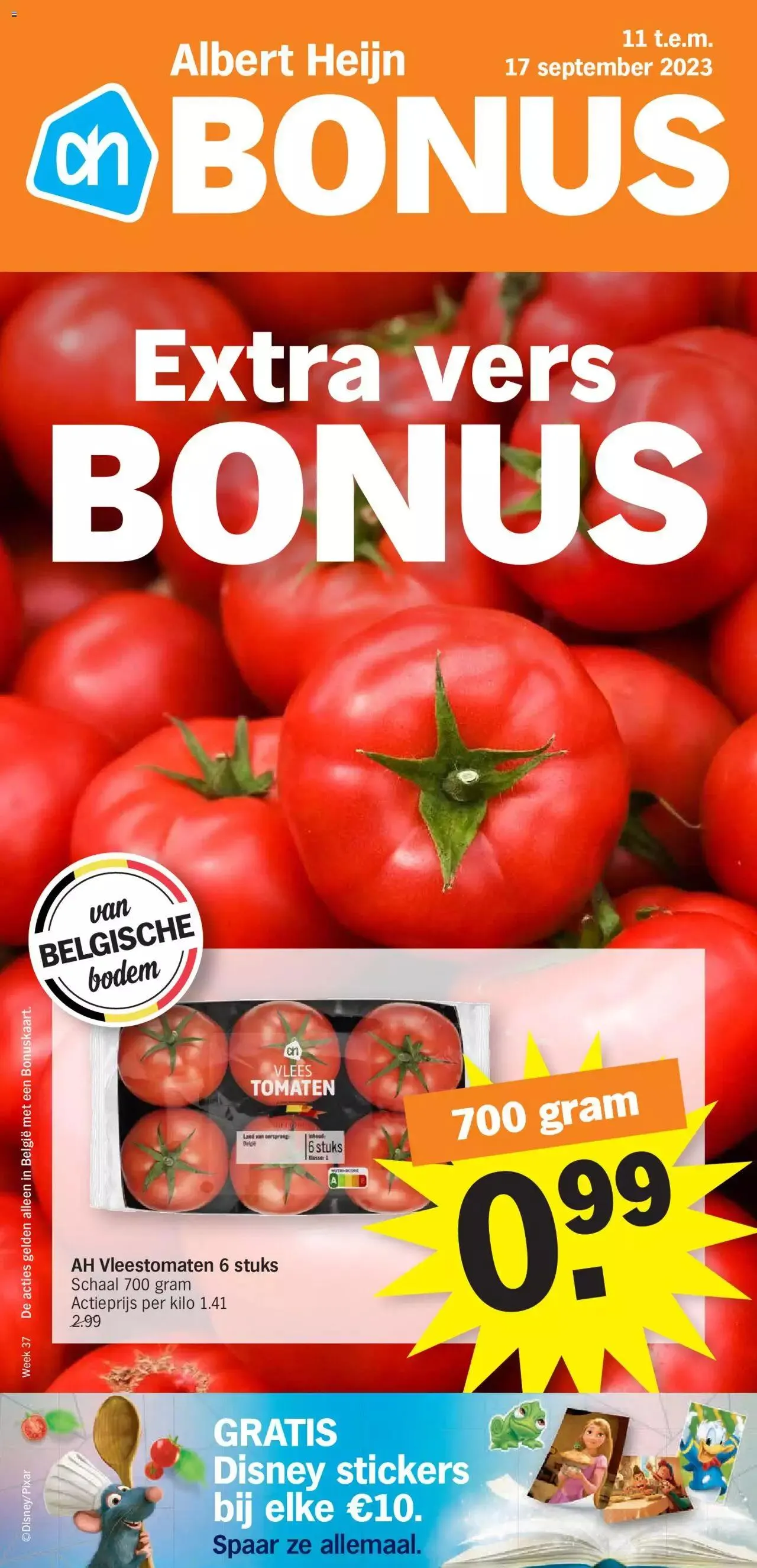 Albert Heijn folder week / de la semaine 37 - 0