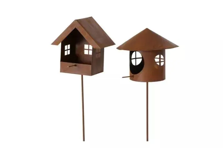 Vogelhuisje Paton roestbruin