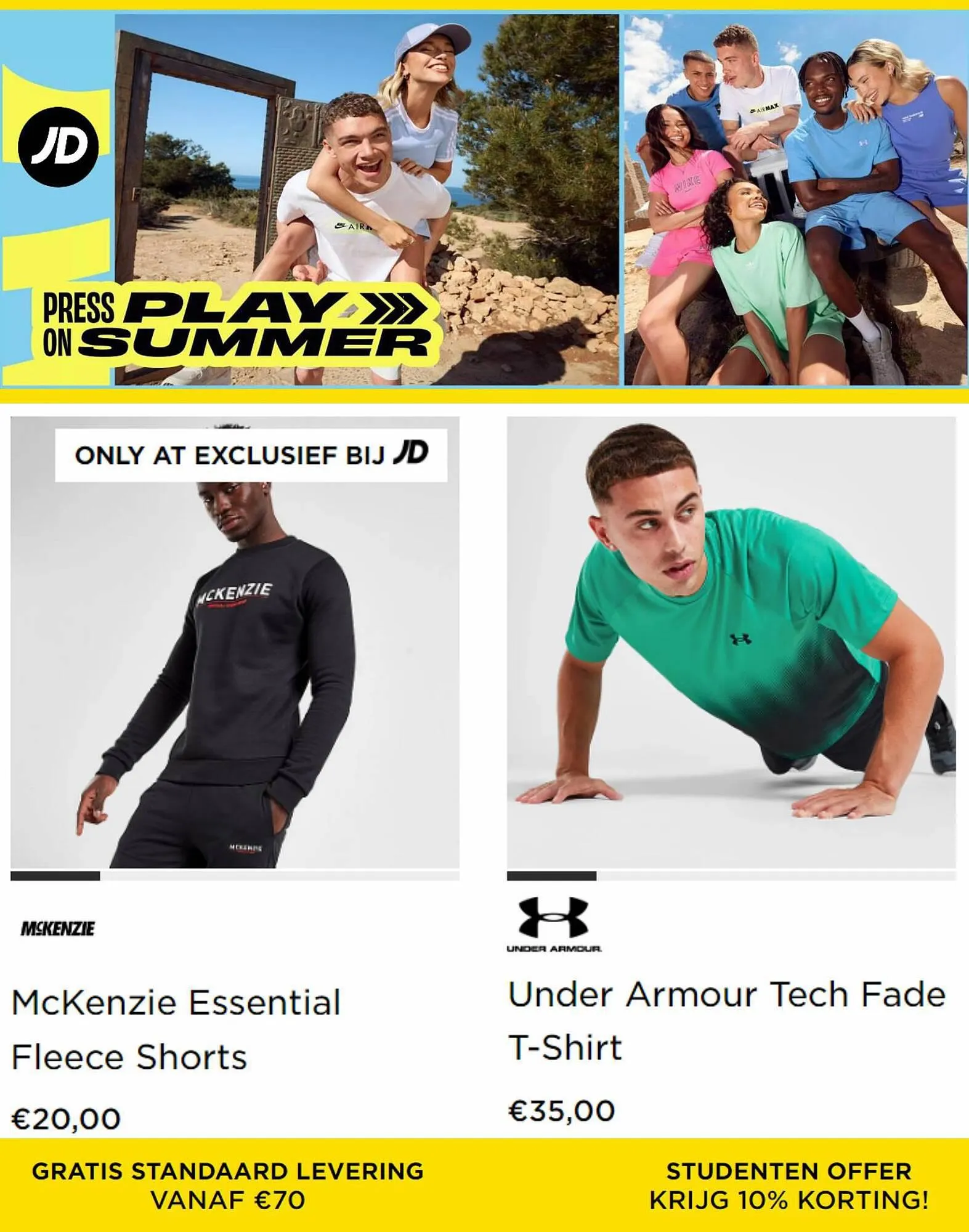 JD Sports folder van 19 juli tot 25 juli 2023 - folder pagina 6