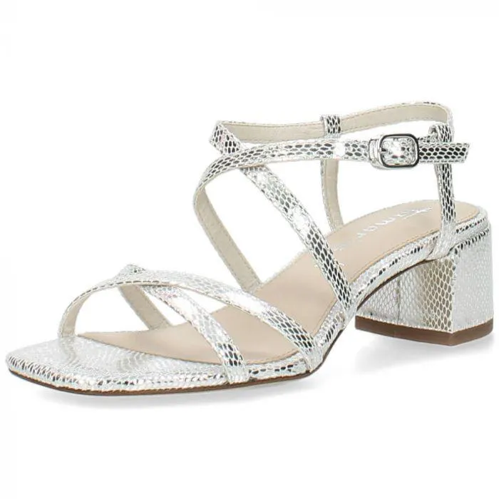 Zilveren sandalen