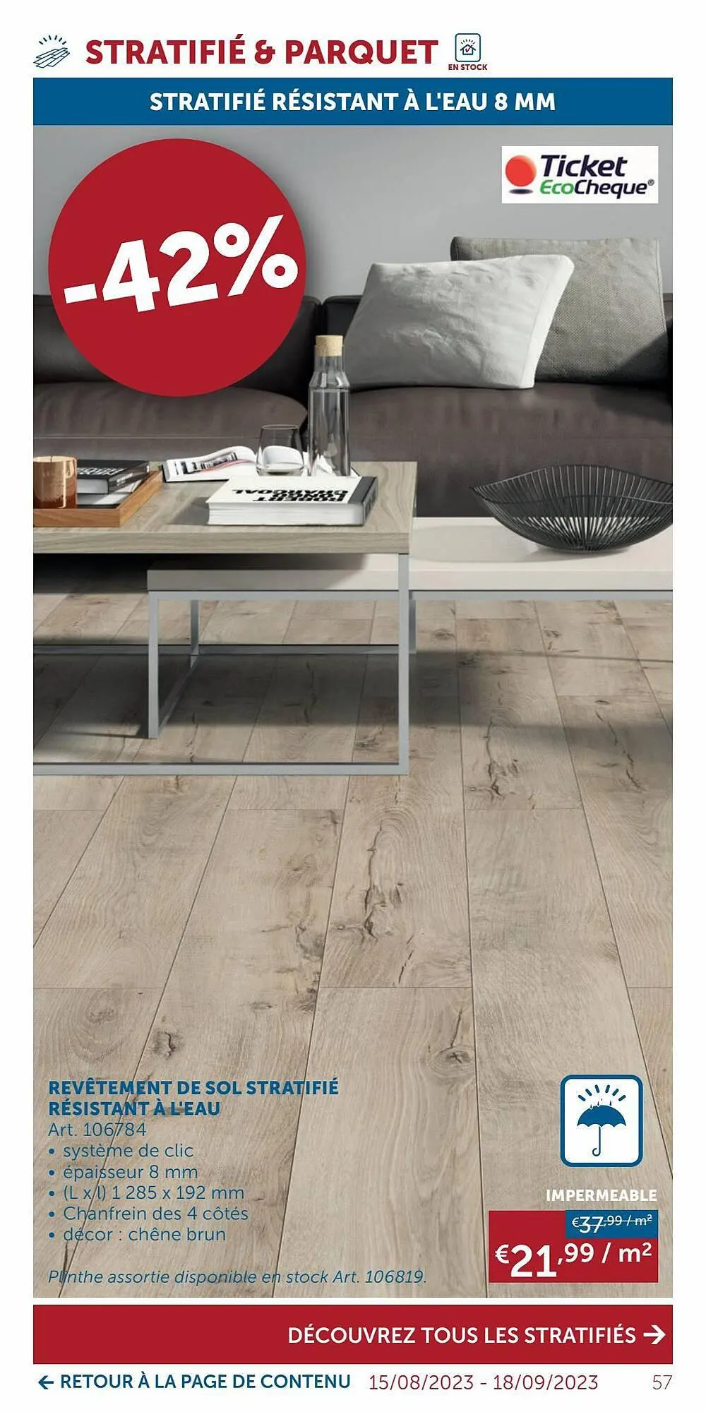 Zelfbouwmarkt folder van 19 september tot 16 oktober 2023 - folder pagina 57