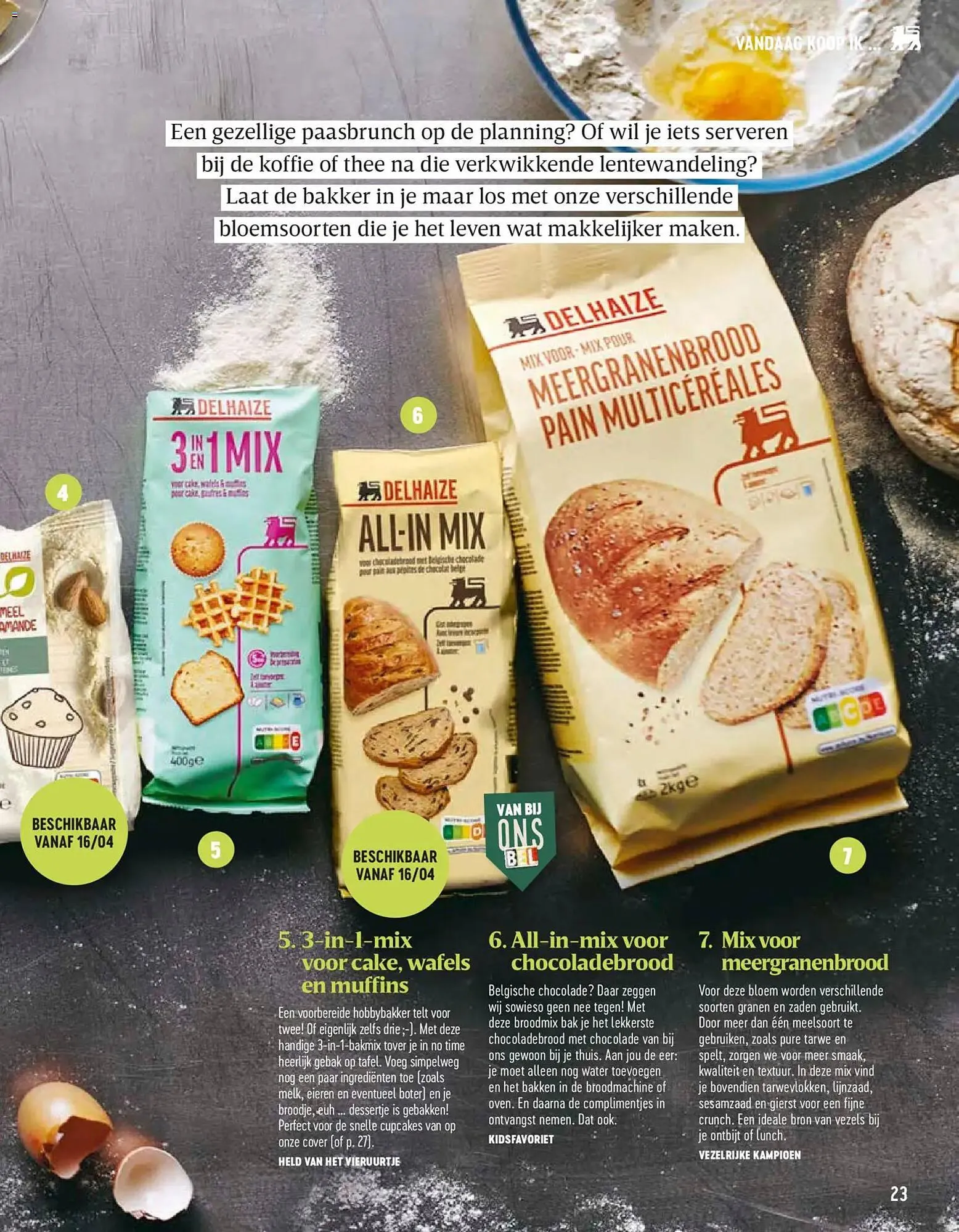 Delhaize magazine van 2 april tot 31 mei 2026 - folder pagina 23