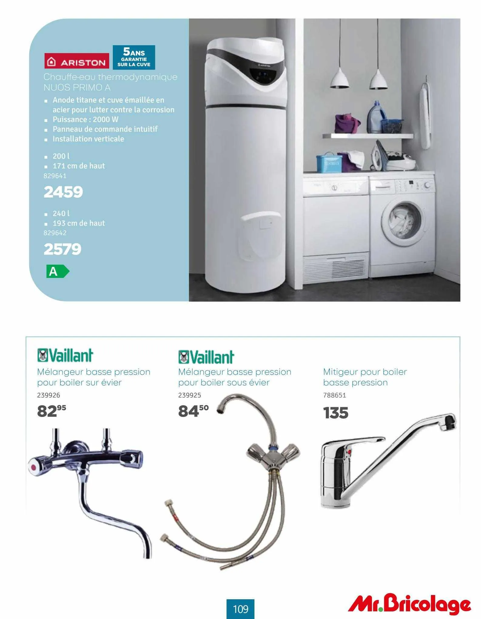 Mr Bricolage Magazine Sanitair van 11 september tot 28 september 2023 - folder pagina 109