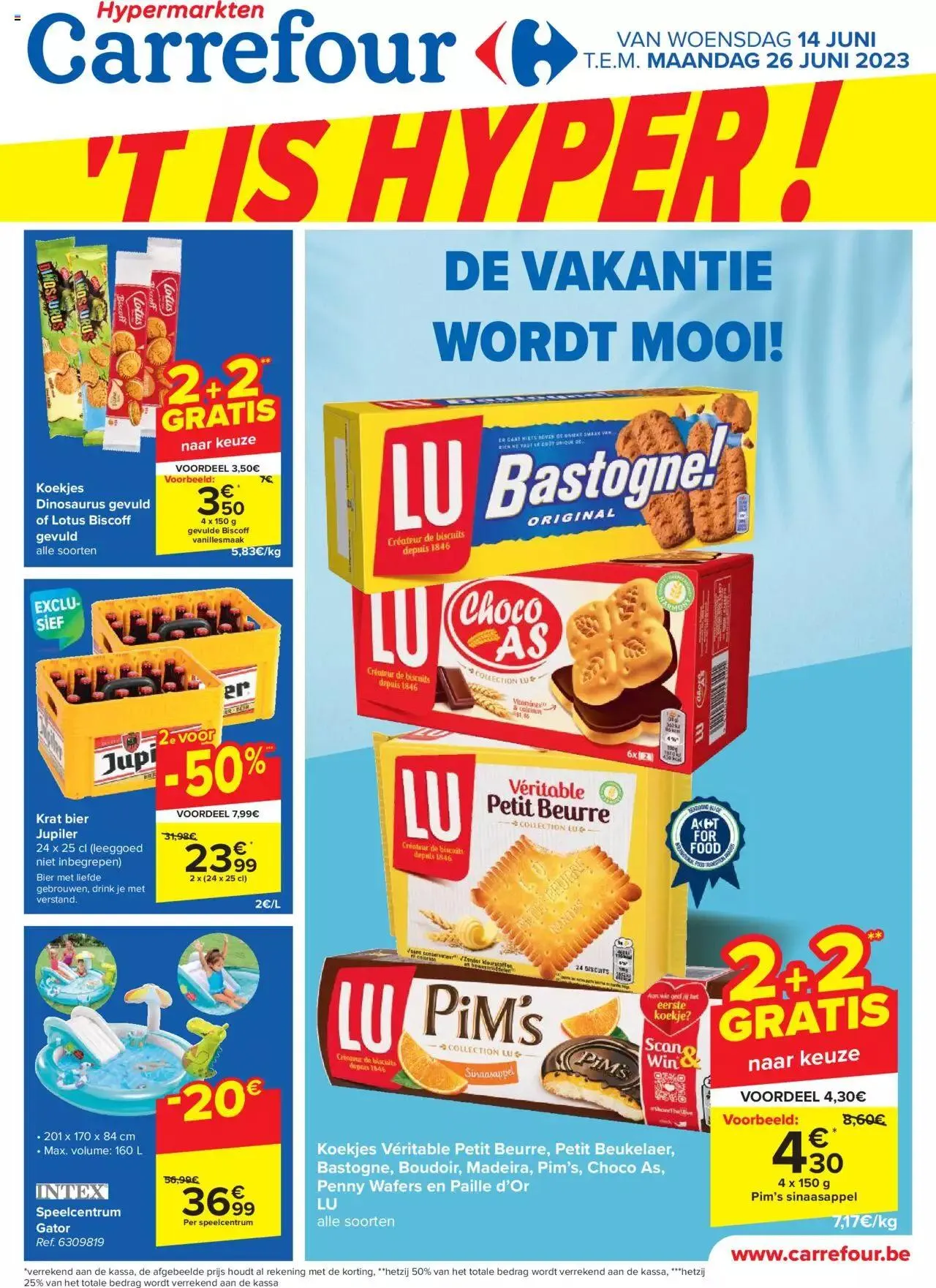 Carrefour folder week 24 van 26 juni tot 31 december 2023 - folder pagina 1