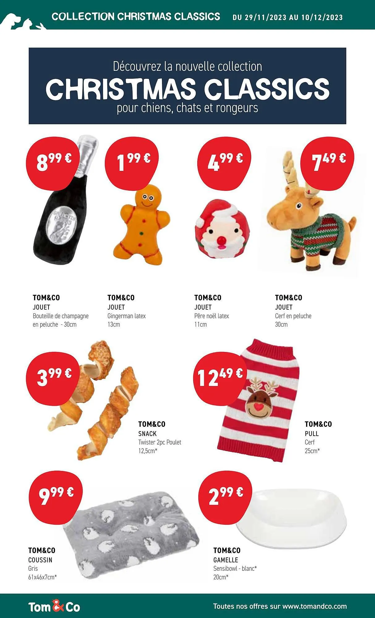 Tom&Co folder van 29 november tot 10 december 2023 - folder pagina 2