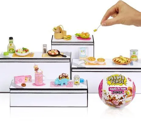 MGA'S MINIVERSE- MAKE IT MINI FOODS: DINER