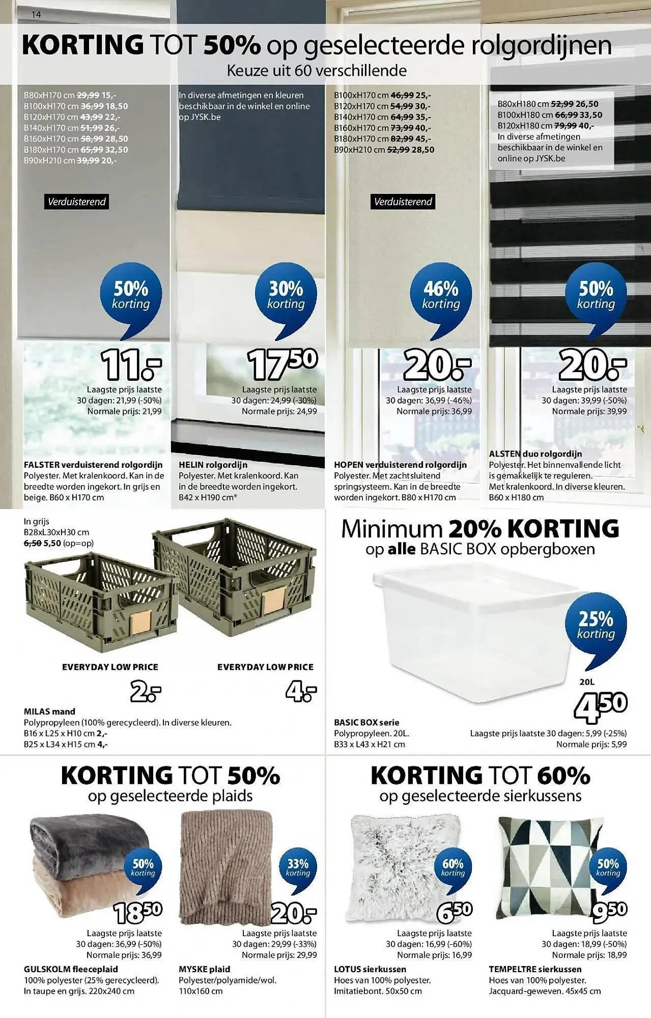 Jysk folder van 3 januari tot 31 januari 2026 - folder pagina 14