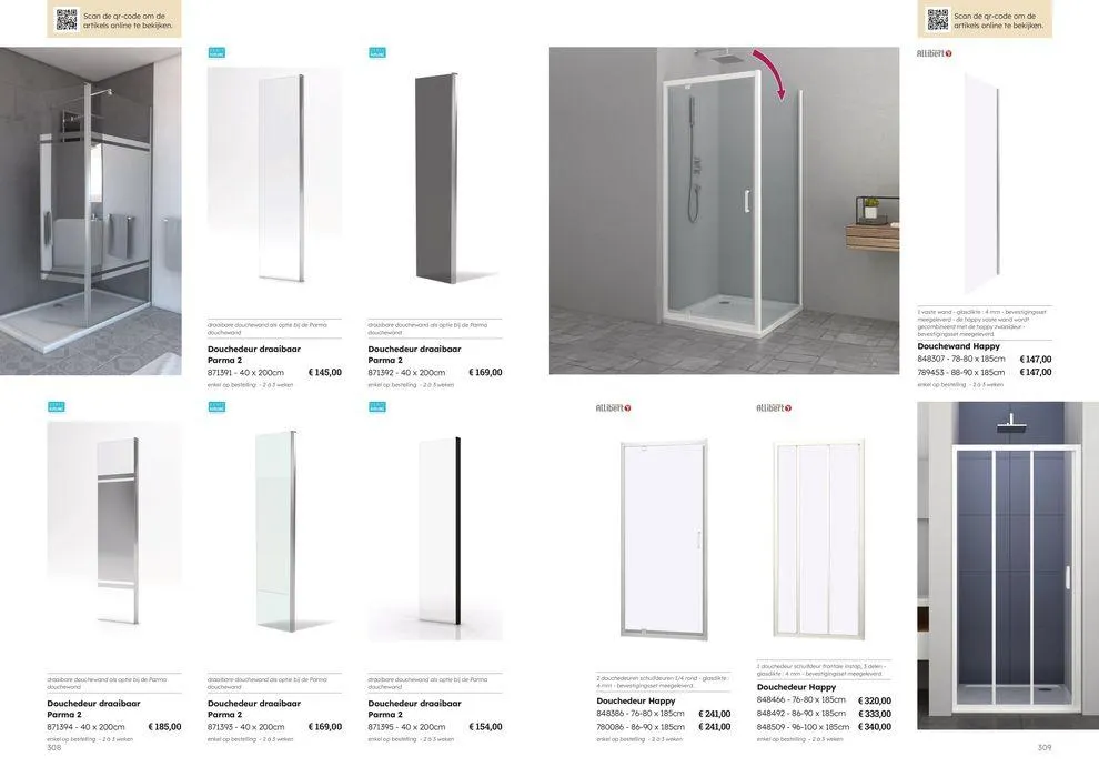 Badkamercatalogus van 10 juli tot 31 december 2024 - folder pagina 155