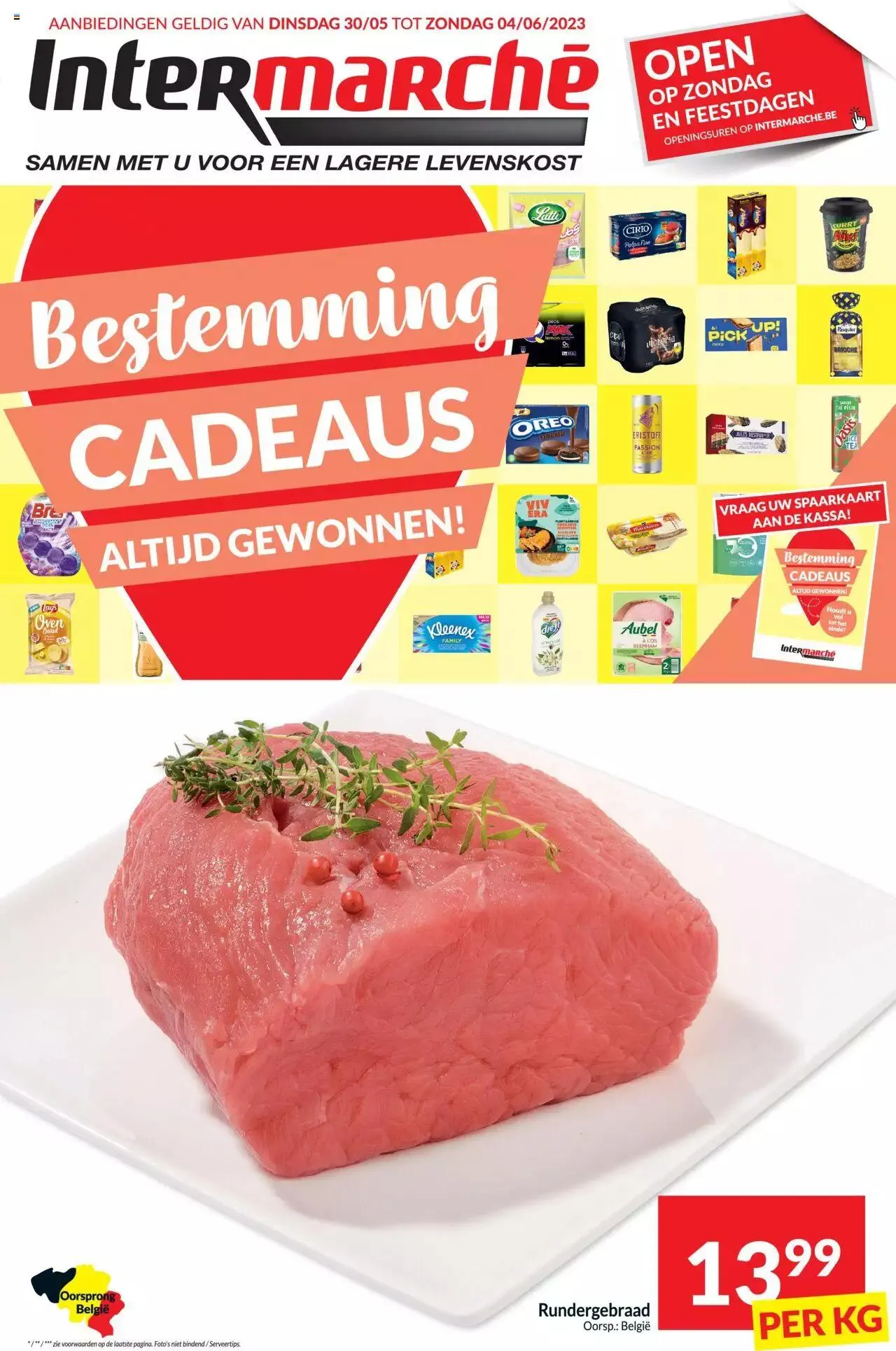 Intermarché folder week 22 van 4 juni tot 31 december 2023 - folder pagina 1
