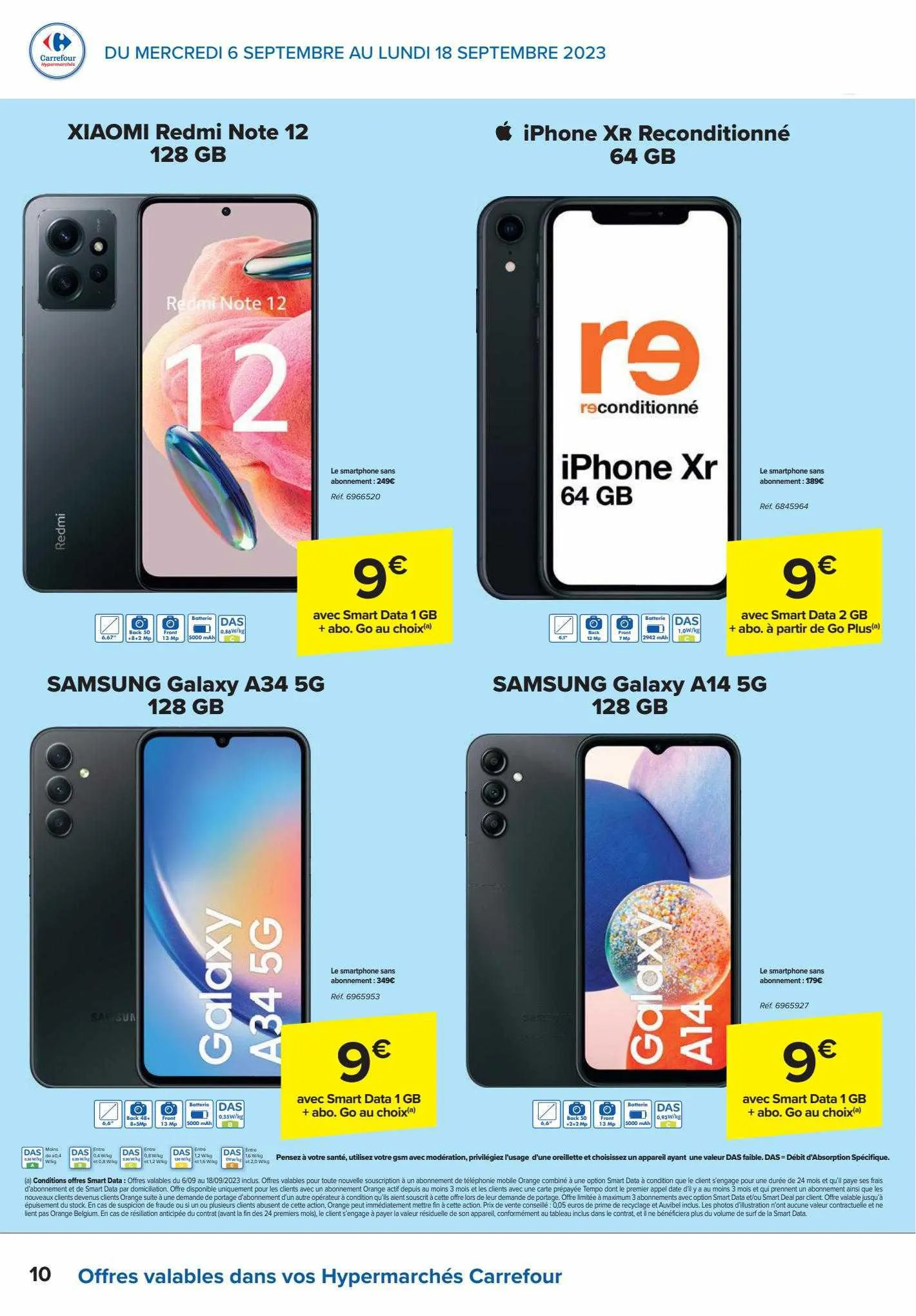 Carrefour Express Folder (FR) van 15 september tot 15 september 2023 - folder pagina 10