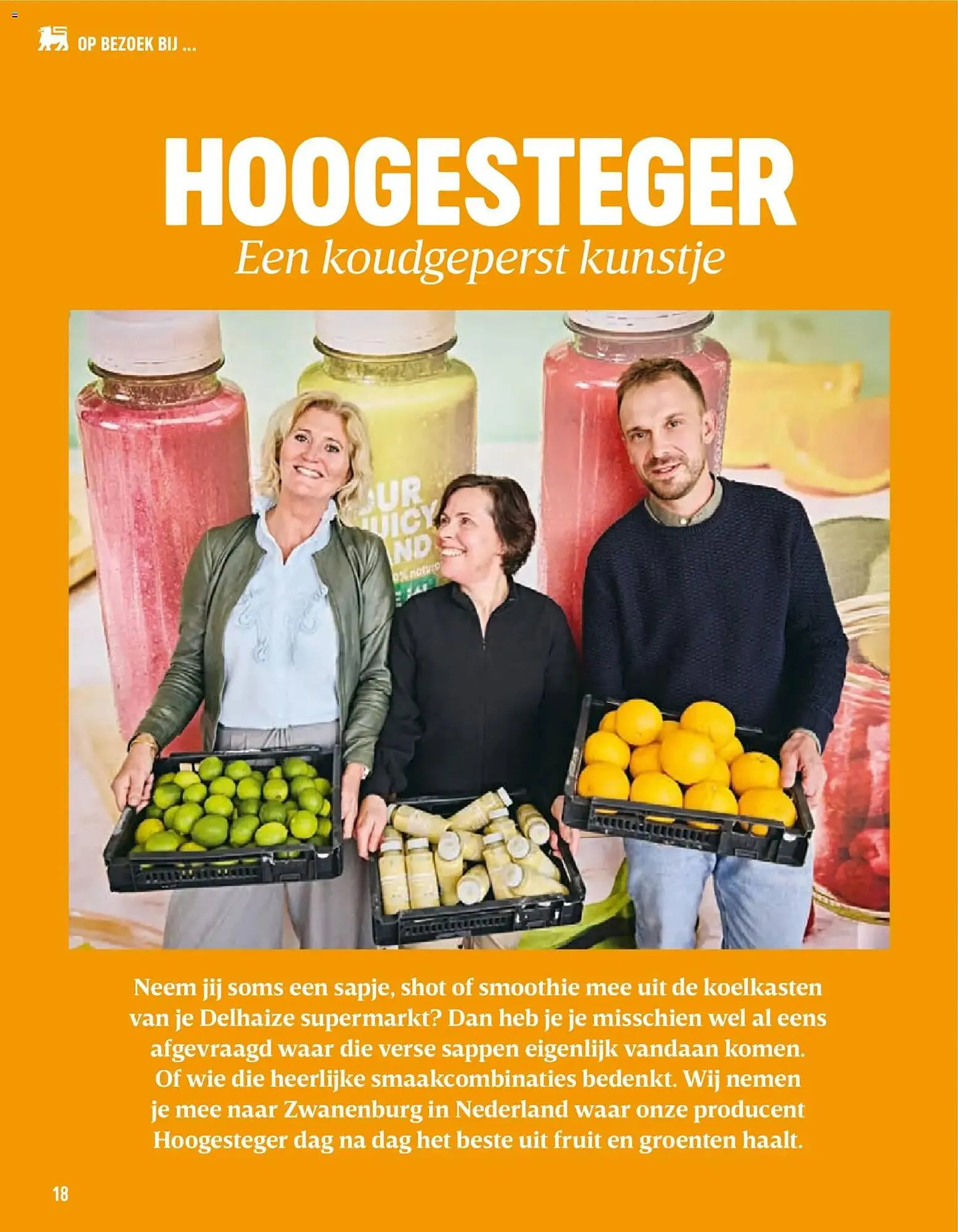 Delhaize magazine van 23 januari tot 31 maart 2026 - folder pagina 18
