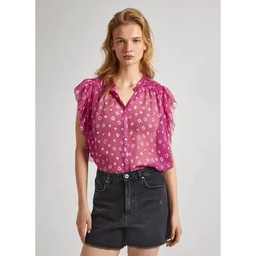 Blouse roze