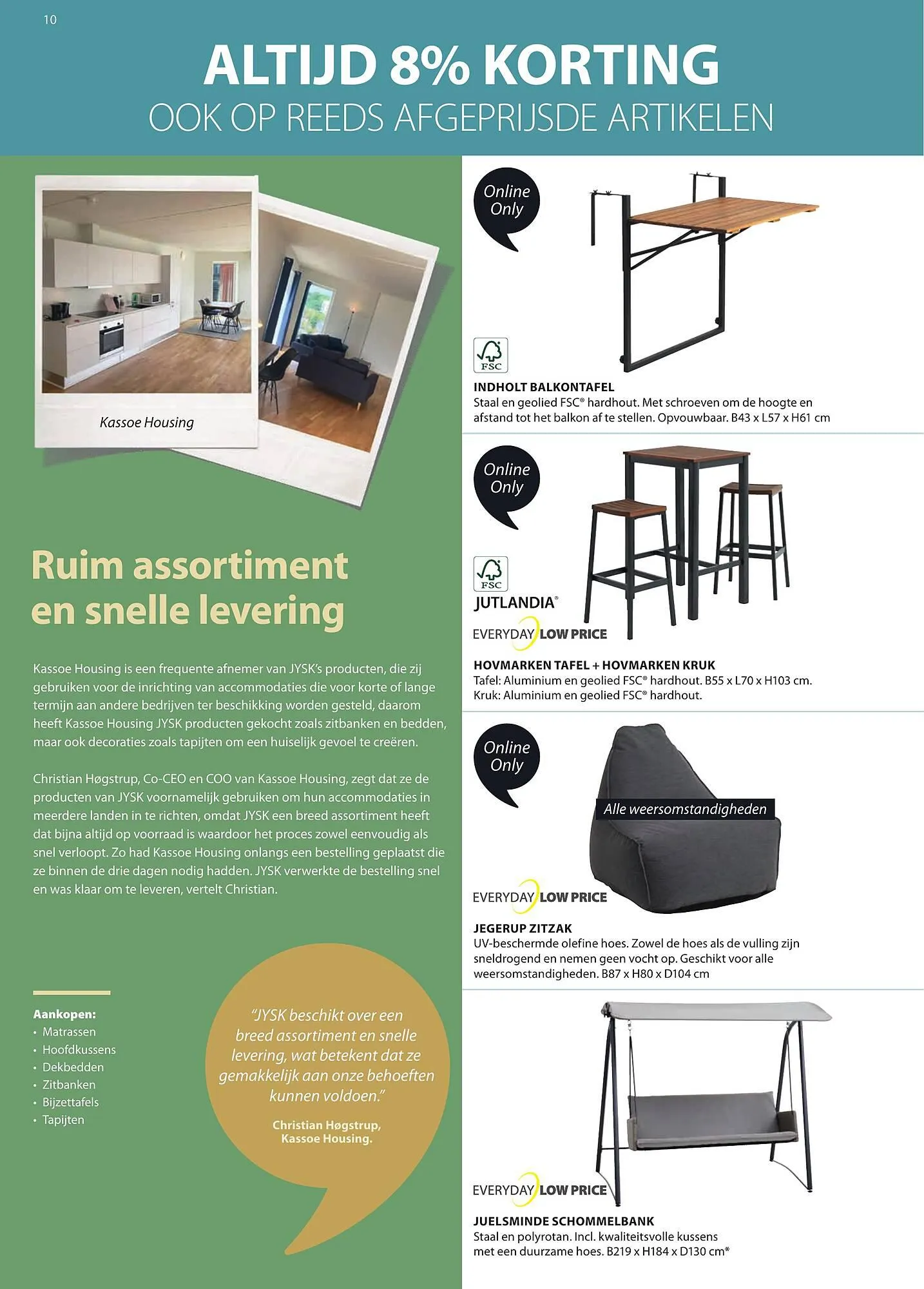 Jysk Business folder van 21 maart tot 21 september 2023 - folder pagina 10