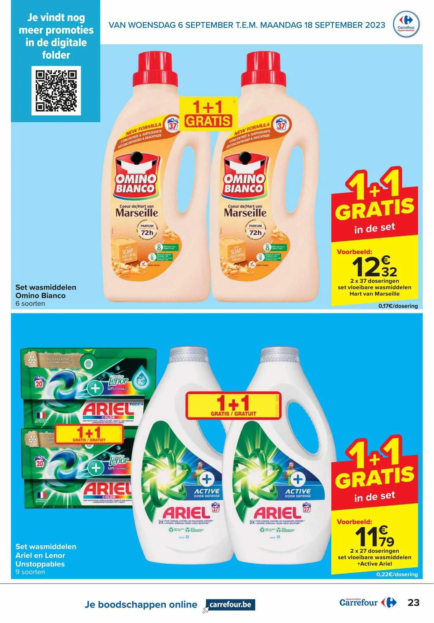 Carrefour Express Folder van 15 september tot 15 september 2023 - folder pagina 23