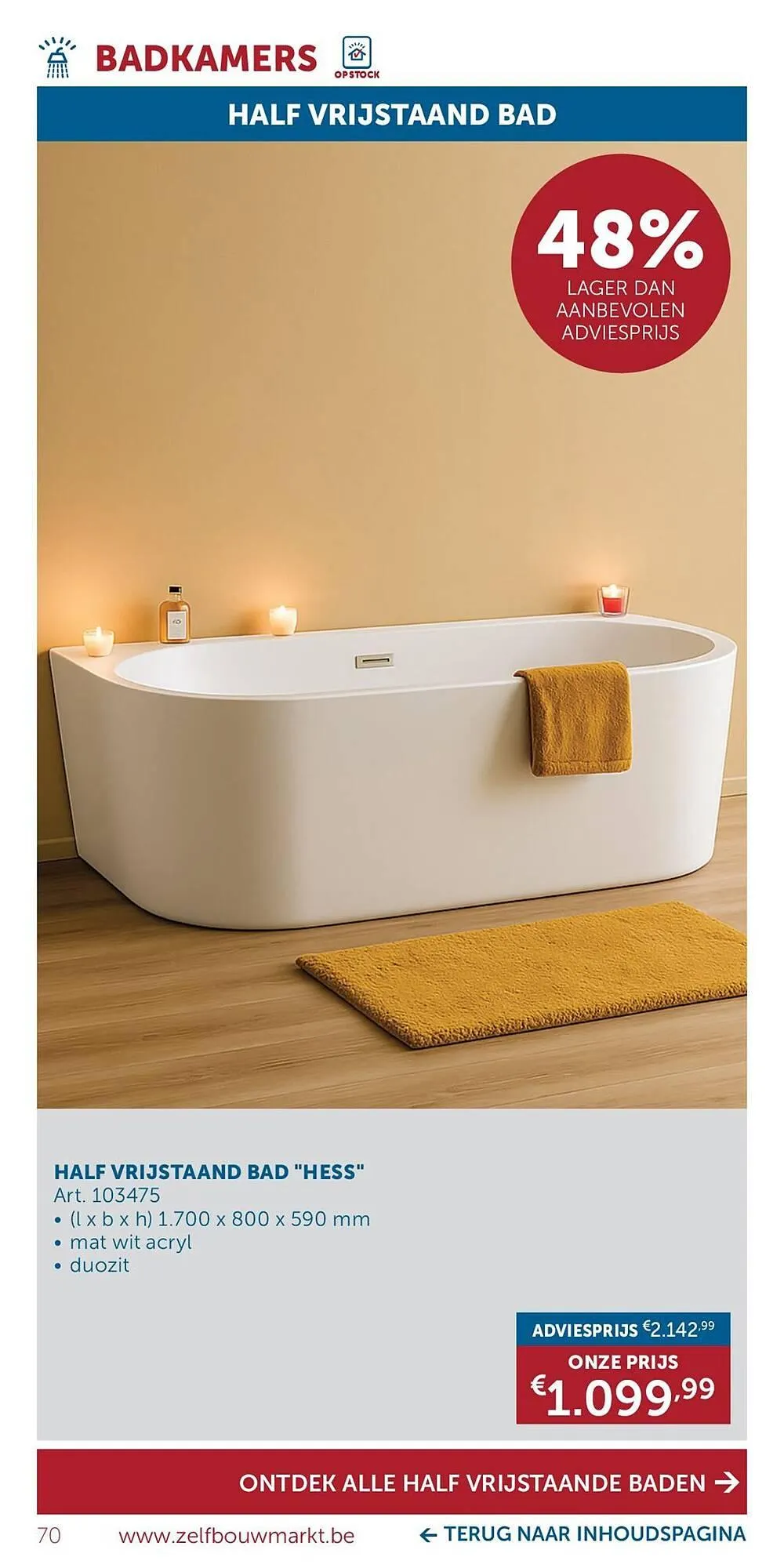 Zelfbouwmarkt folder van 12 november tot 15 december 2025 - folder pagina 70