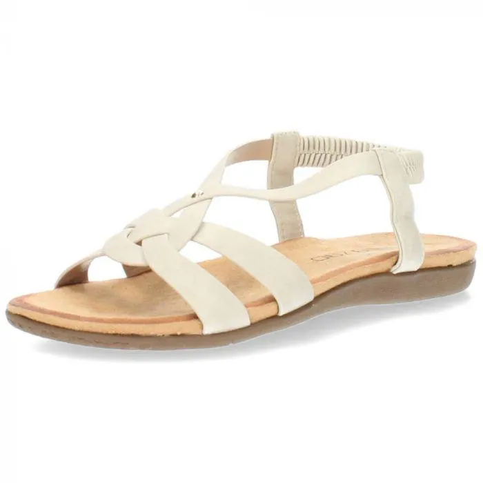 Beige sandalen