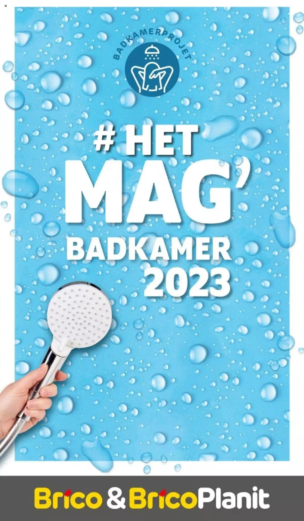 Brico - Badkamermagazine van 27 mei tot 31 december 2023 - folder pagina 1