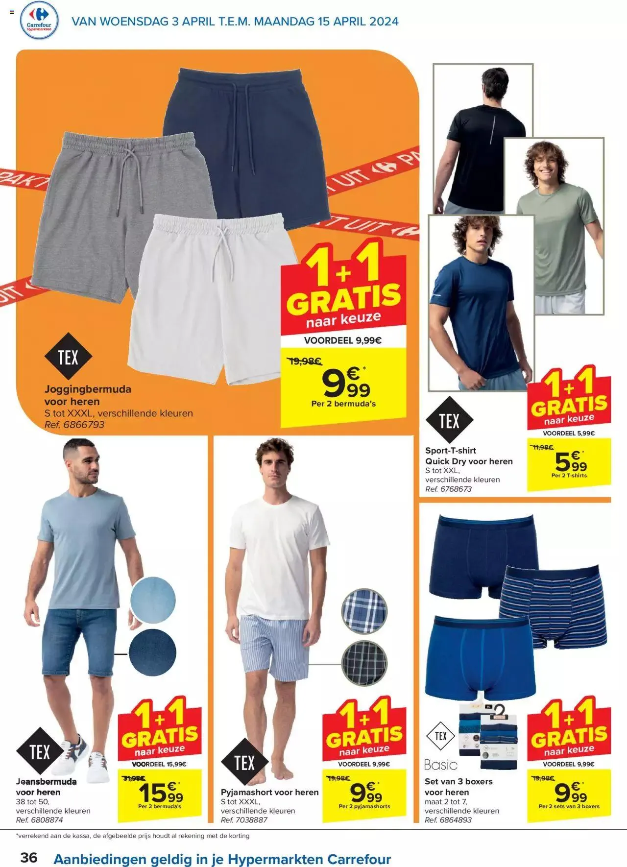 Carrefour folder week 14/15 van 15 april tot 31 december 2024 - folder pagina 36