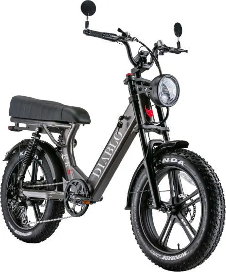 Diablo RKS 696Wh 20 Inch Unisex 7V Schijfrem Matzwart