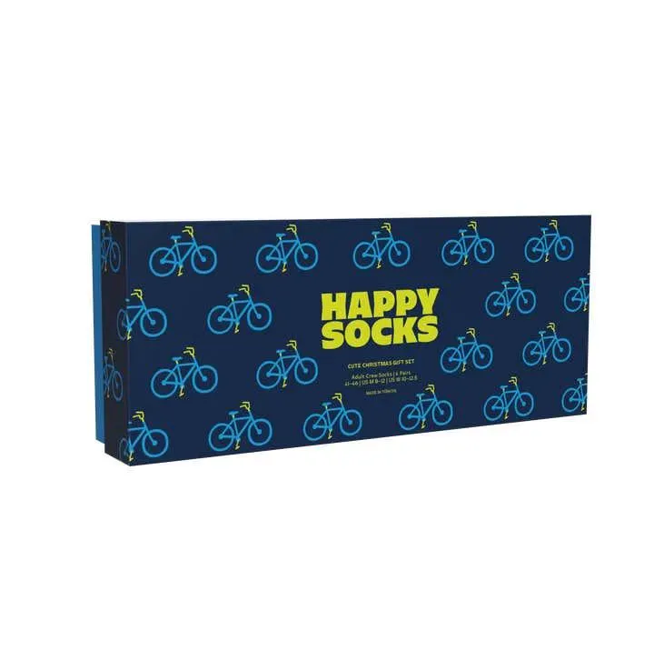 4-Pack Bike Socks Gift Set