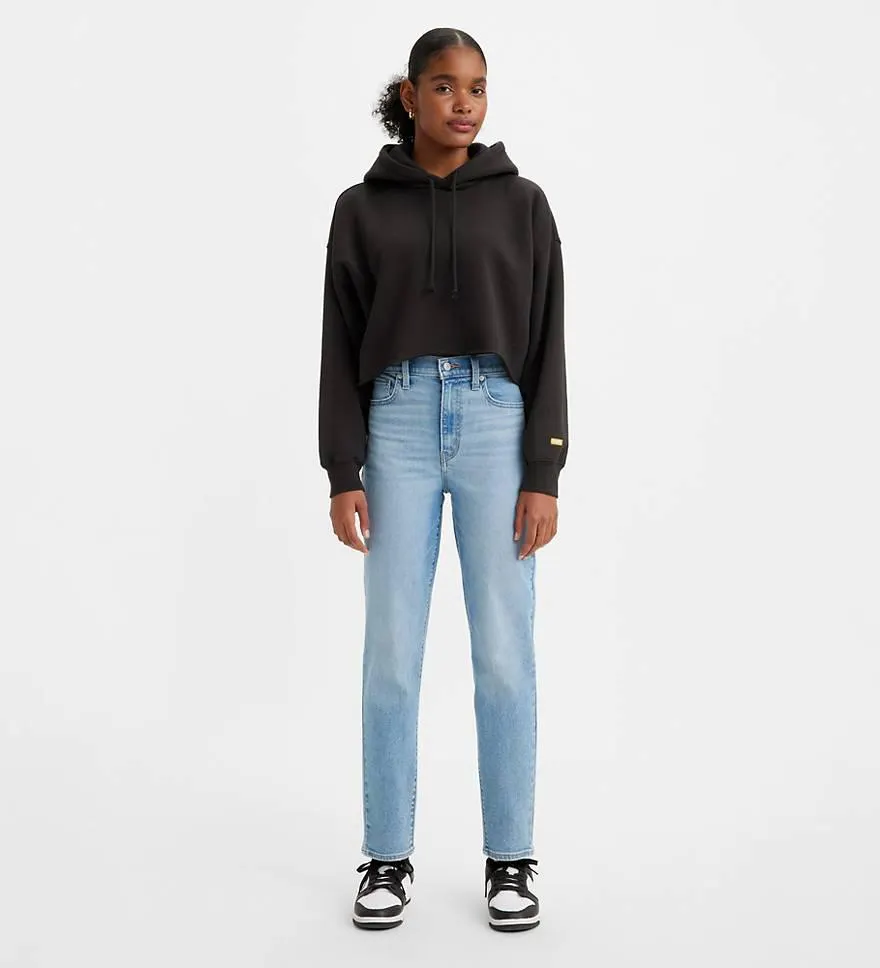 High Waisted Mom Jeans