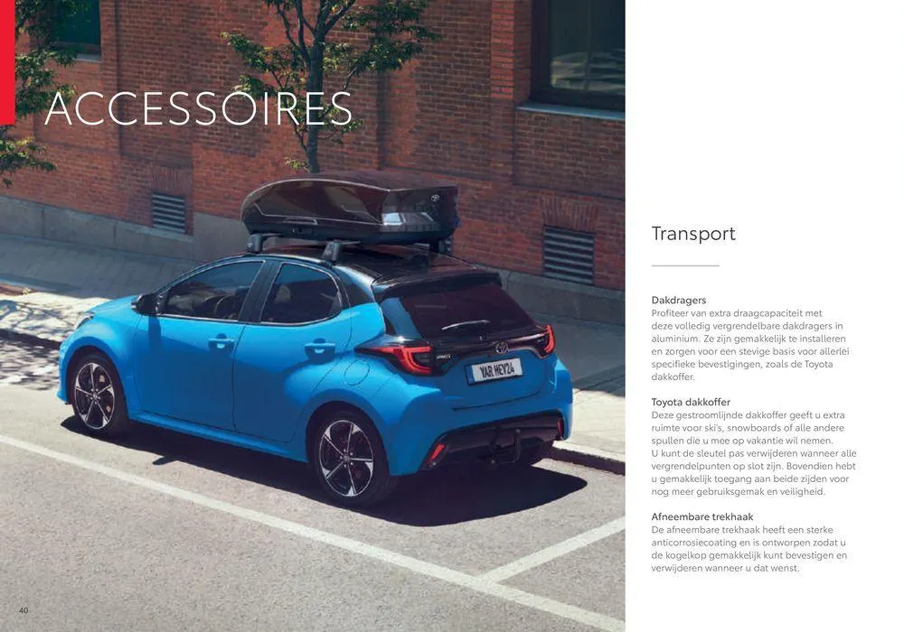 Yaris van 1 juli tot 1 juli 2025 - folder pagina 40