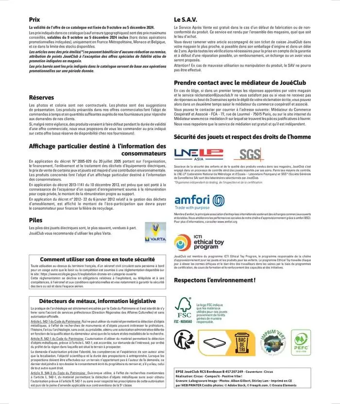 Jouez À L'infin van 29 oktober tot 5 december 2024 - folder pagina 363