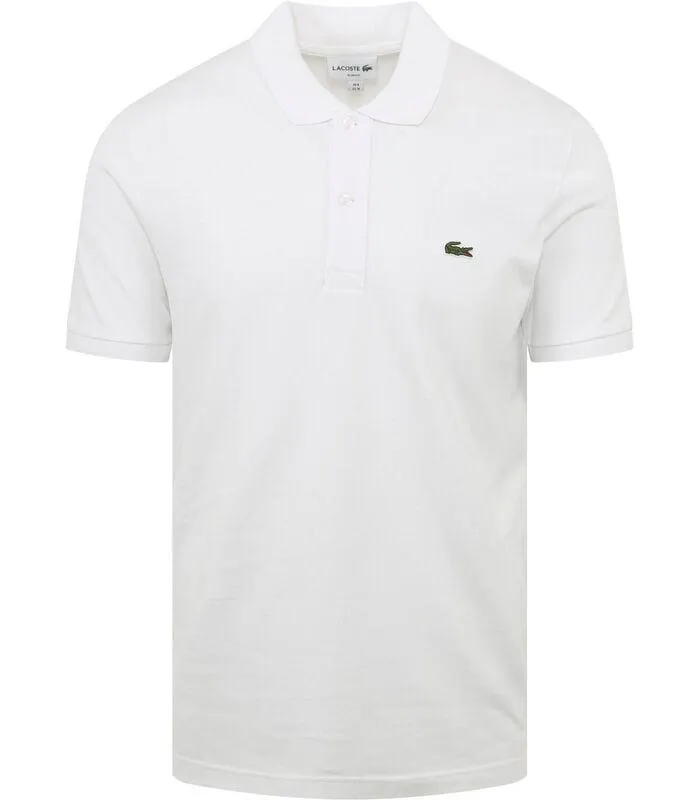 Poloshirt Pique Wit