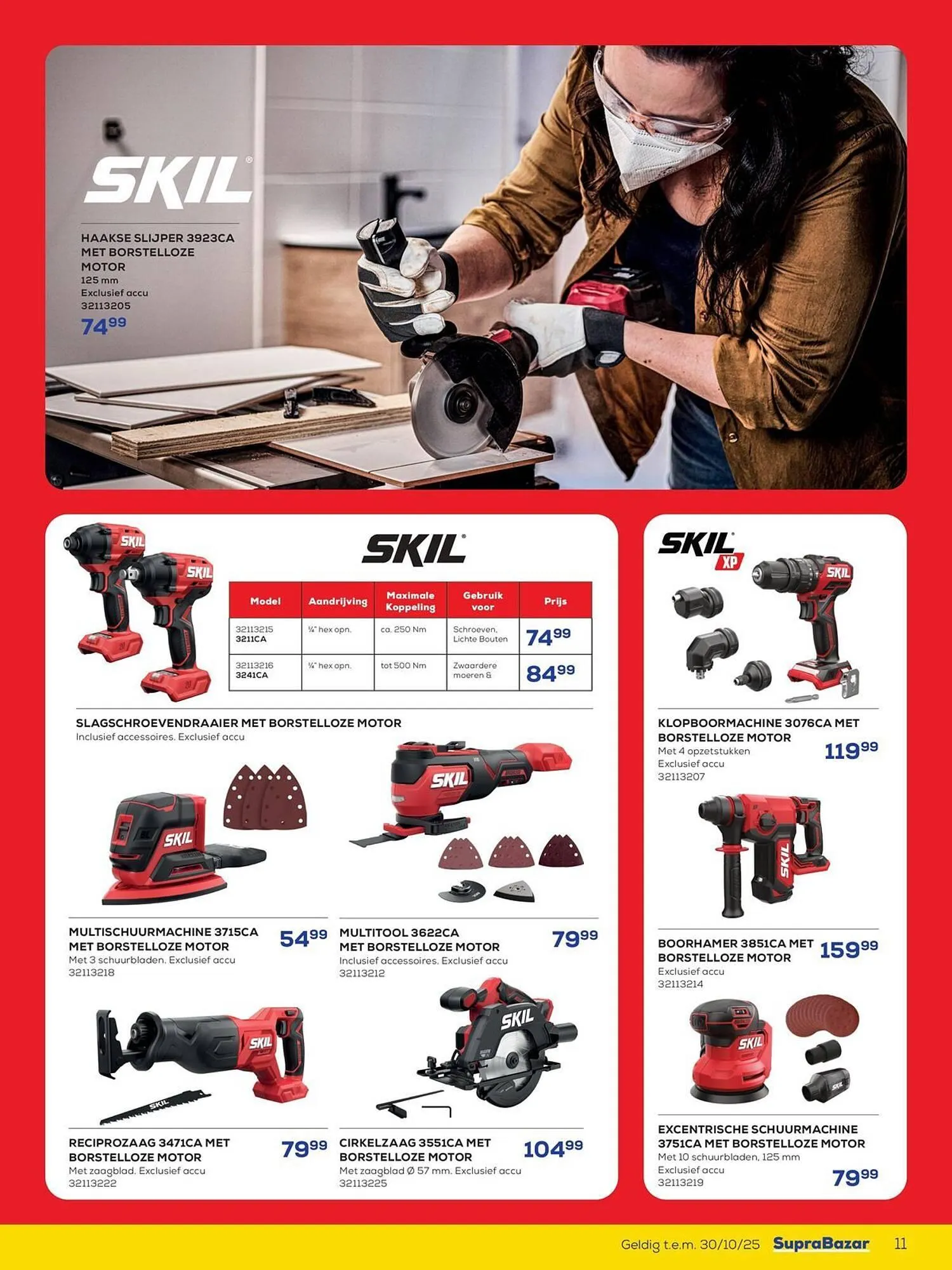 Supra Bazar folder van 6 oktober tot 30 oktober 2025 - folder pagina 11