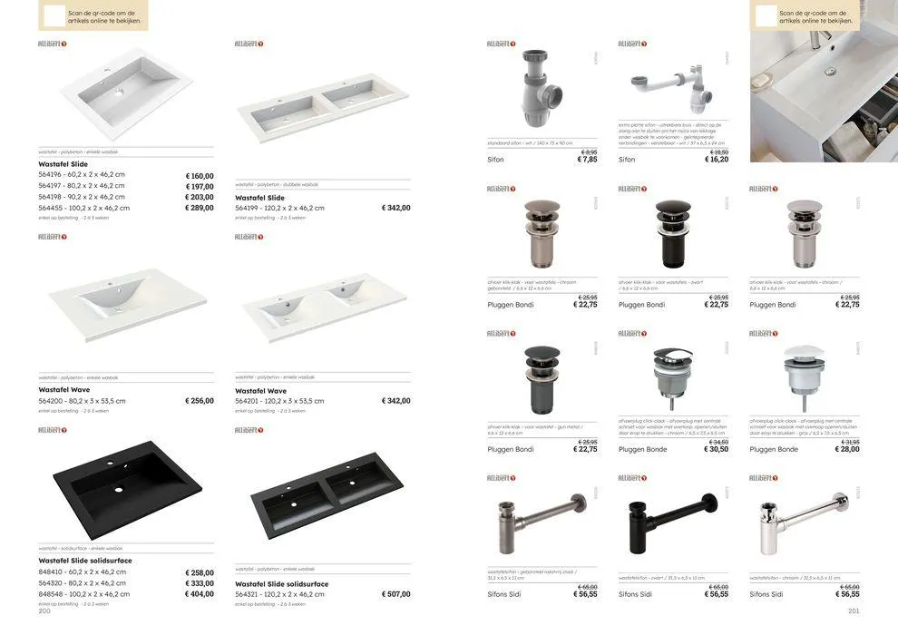 Badkamercatalogus van 10 juli tot 31 december 2024 - folder pagina 101