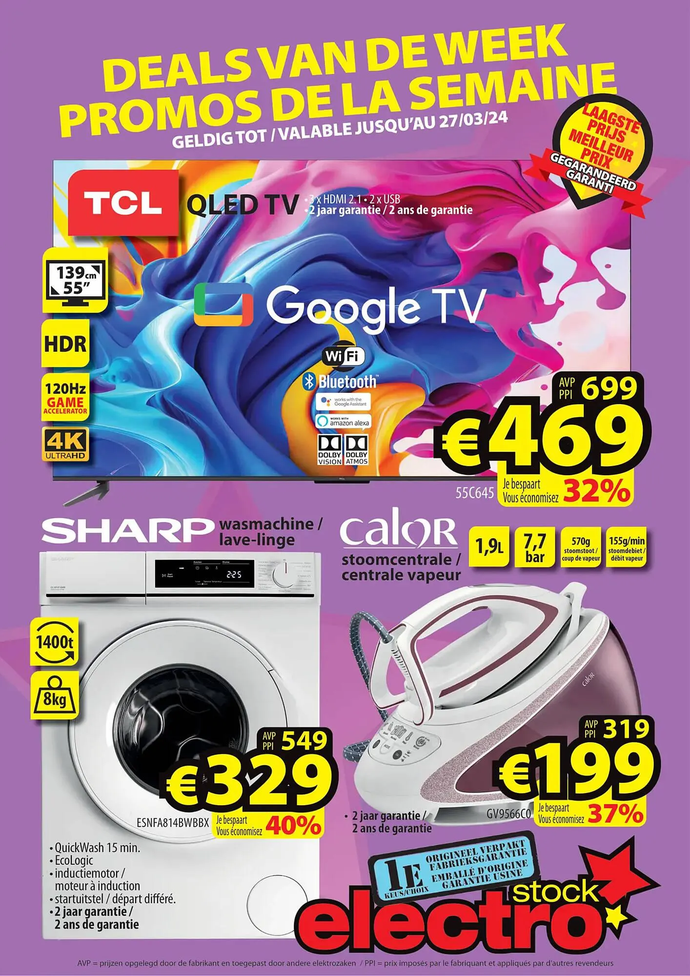 ElectroStock folder van 20 maart tot 27 maart 2024 - folder pagina