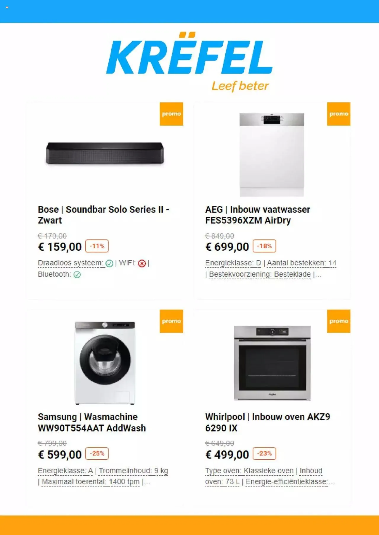 Krëfel folder / publicité van 31 maart tot 31 december 2023 - folder pagina 2