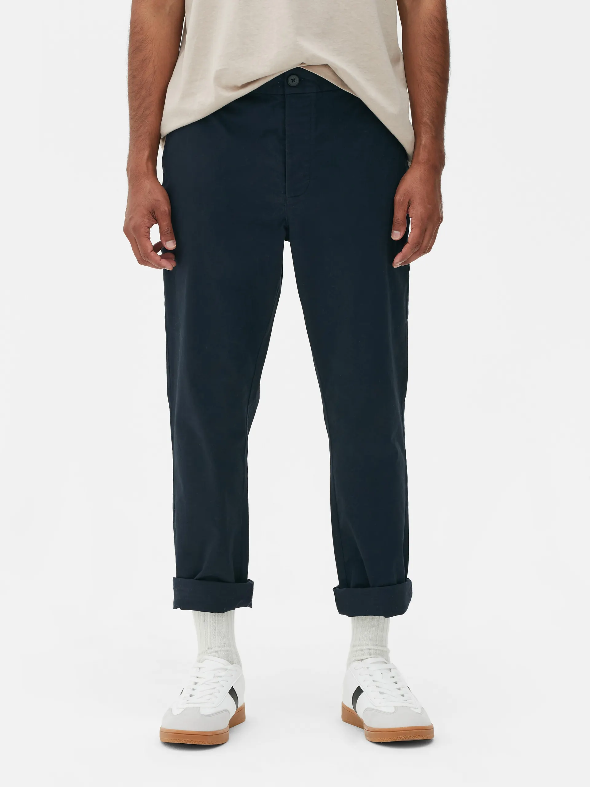 Pantalon chino coupe droite